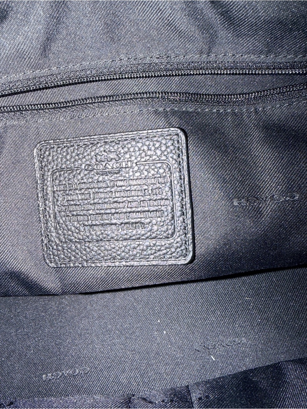 Coach Shearling Rhyder Satchel - Picture 7 of 8